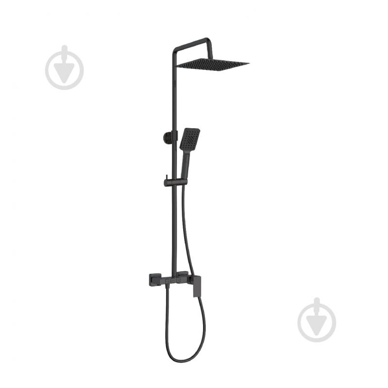Душова система FADO S.r.l MIX06033B матовий чорний - фото 1 Душова система FADO S.r.l MIX06033B матовий чорний - фото 1