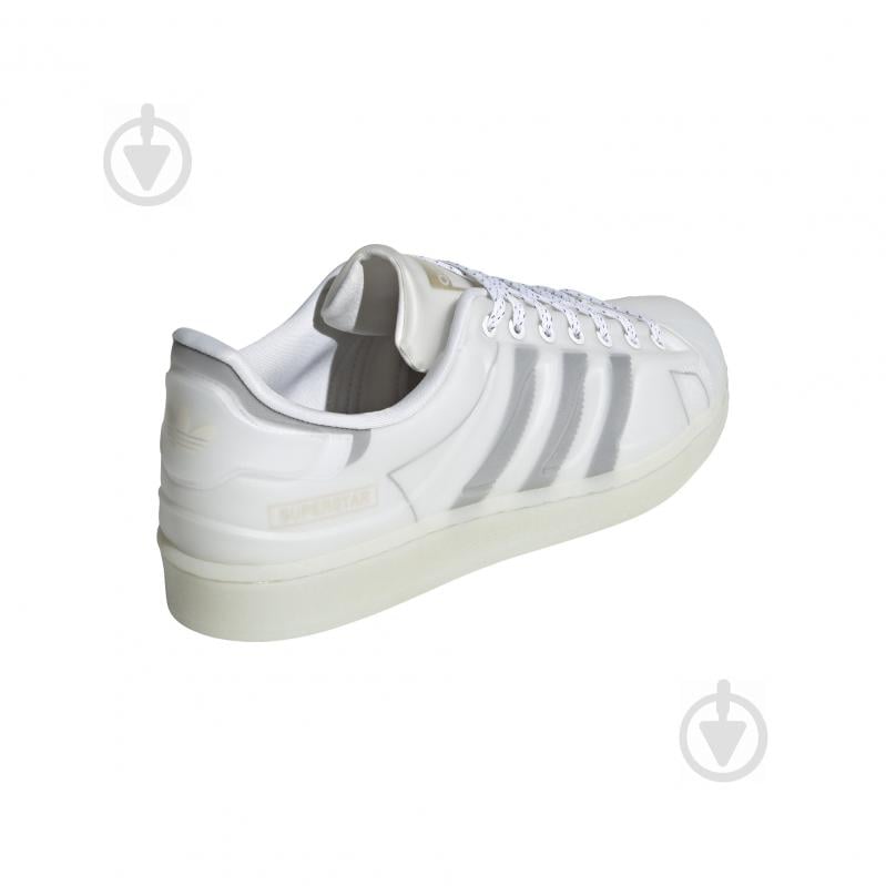 Кроссовки мужские демисезонные Adidas SUPERSTAR FUTURESHE H00196 р.44 2/3 белые - фото 9