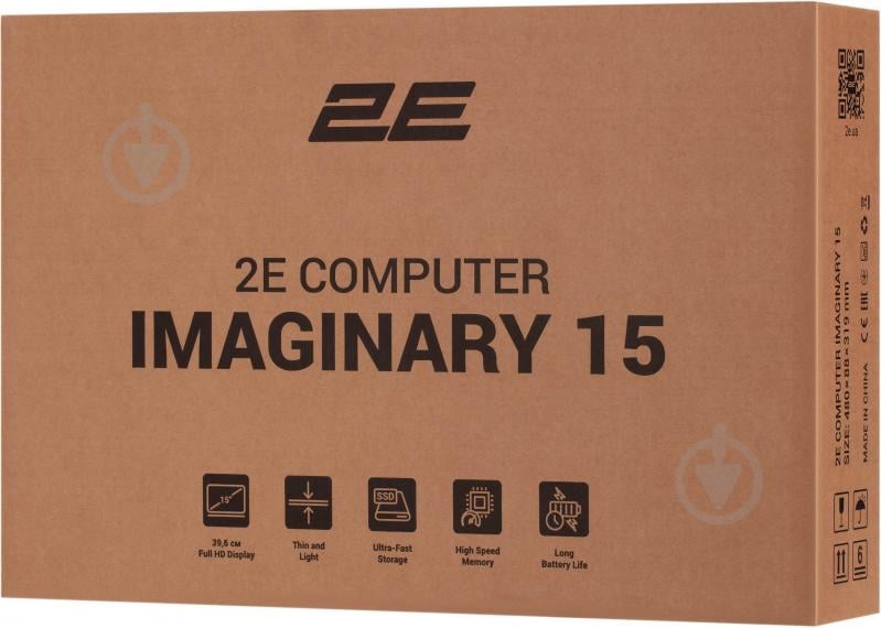 Ноутбук 2E Imaginary 15 15,6" (NL57AU-15UA30-W11P12) black - фото 21