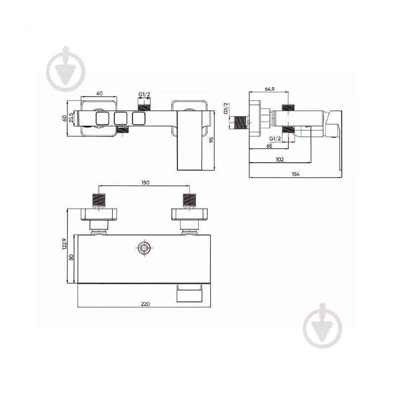 Душевая система FADO S.r.l MIX06033W матовый белый - фото 6 Душевая система FADO S.r.l MIX06033W матовый белый - фото 6