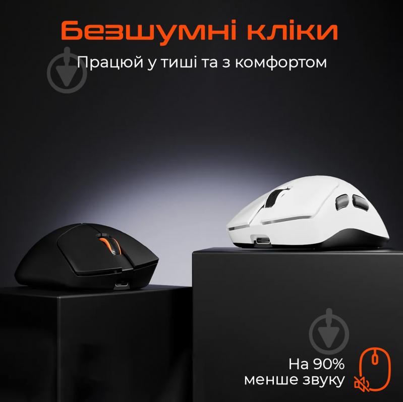 Ігрова миша Meetion GW13 black (MT-GW13-A) - фото 2