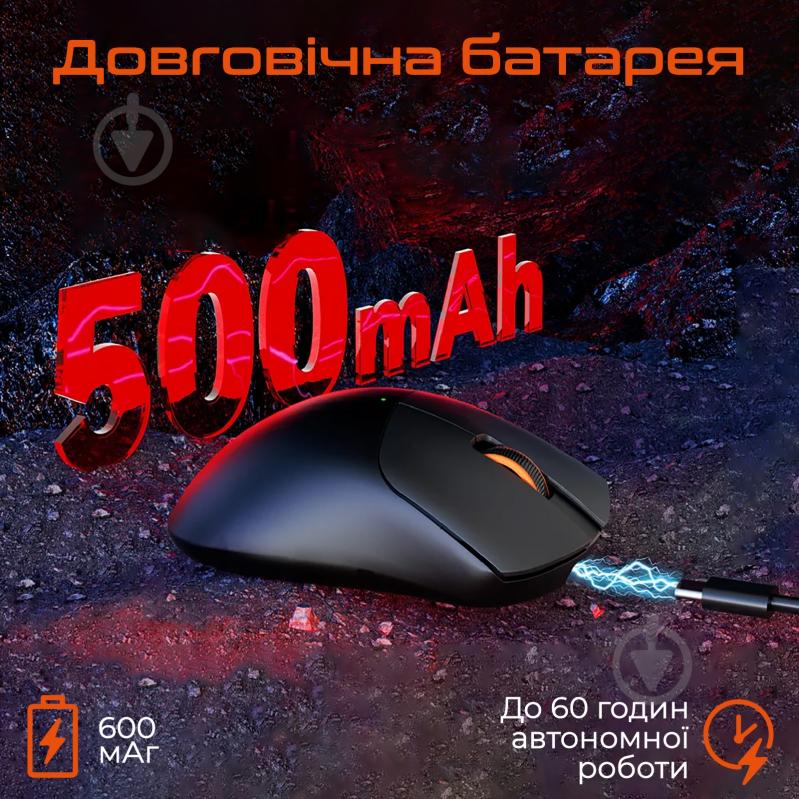 Ігрова миша Meetion GW13 black (MT-GW13-A) - фото 5