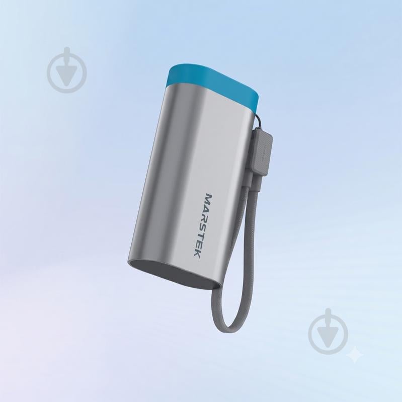 Повербанк Marstek P326D 10000 mAh grey (P326D) - фото 3