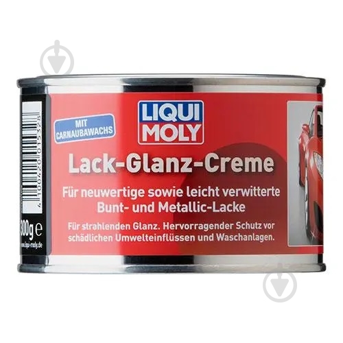 Поліроль для лакованих емалей Liqui Moly Liqui Moly Lack-Glanz-Creme 1532 300 мл - фото 1