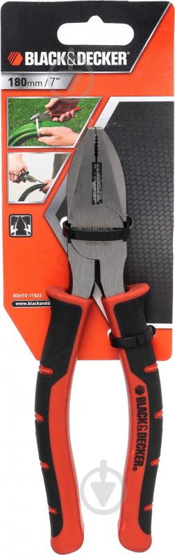 Плоскогубці Black+Decker BDHT0-71622 - фото 3 Плоскогубці Black+Decker BDHT0-71622 - фото 3