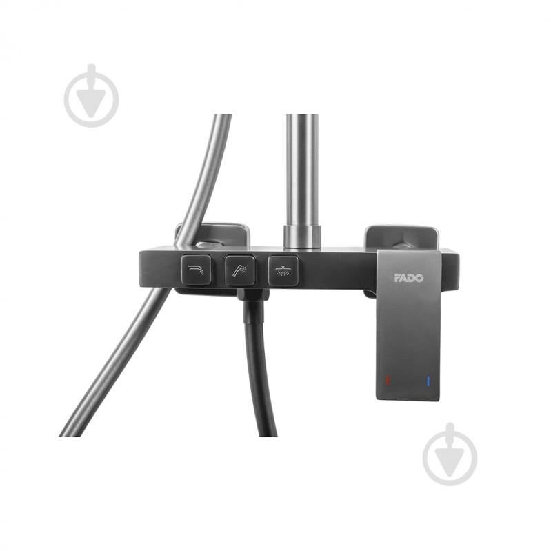 Душевая система FADO S.r.l MIX06033GG графит - фото 4 Душевая система FADO S.r.l MIX06033GG графит - фото 4