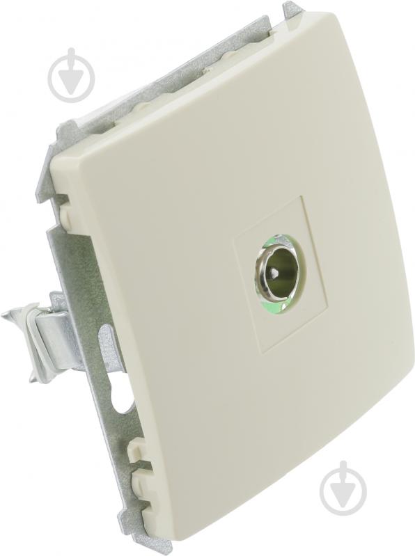 Розетка TV Simon Basic кремовый BMAK3.01/12 - фото 2