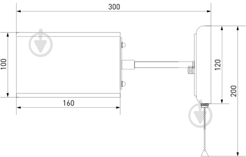 ВИТРИНА! Бра Strotskis Nikolas 1x40 Вт E14 хром/белый 70045/1 - фото 2