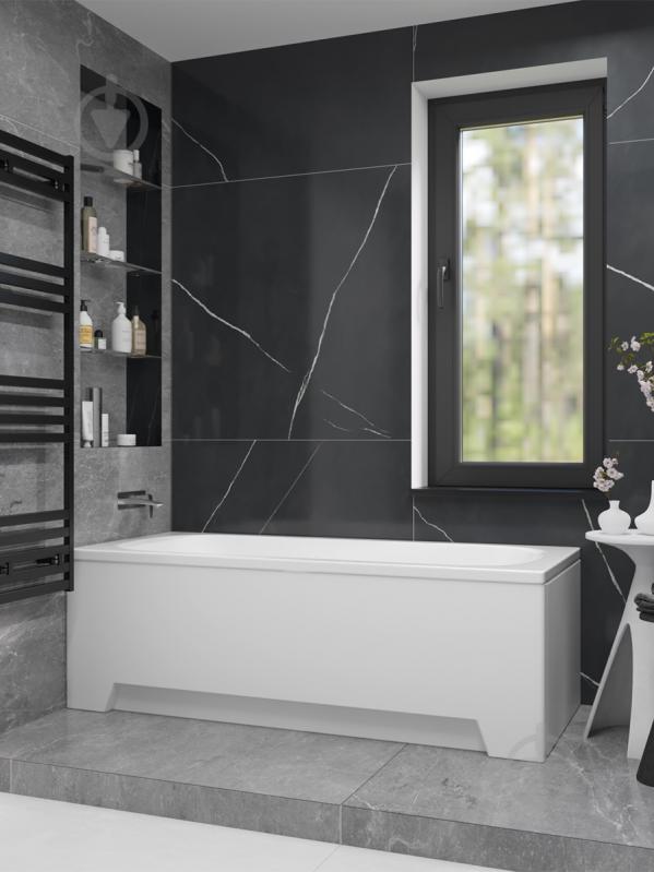 Ванна акриловая Helmken Edelva 893N2X5322 137,5х70 см комплект 2 в 1 - фото 8