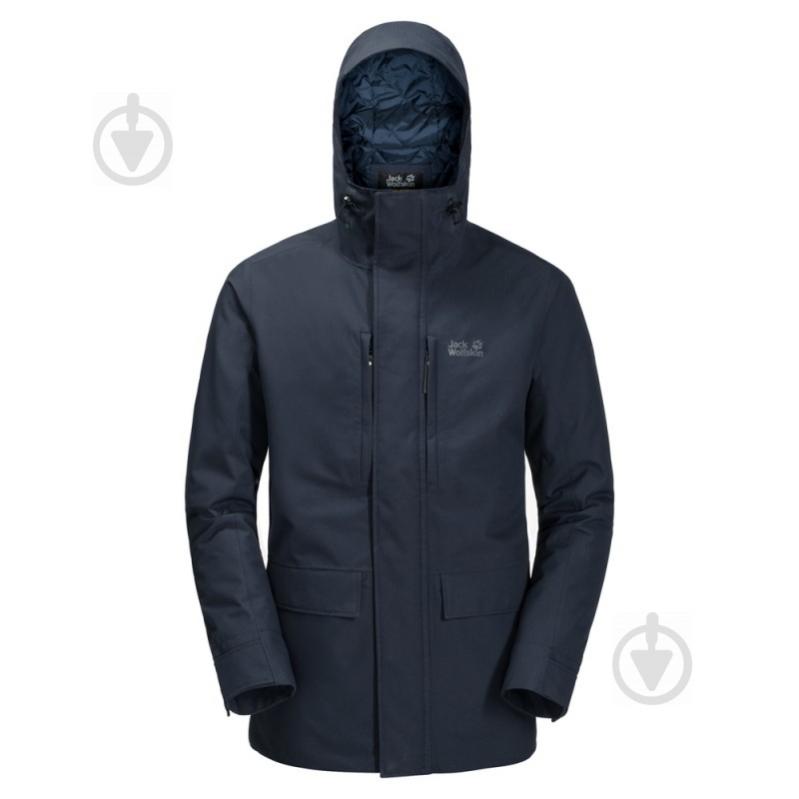 Куртка мужская зимняя Jack Wolfskin West Coast Jacket 1110811-1010 р.M синяя - фото 5