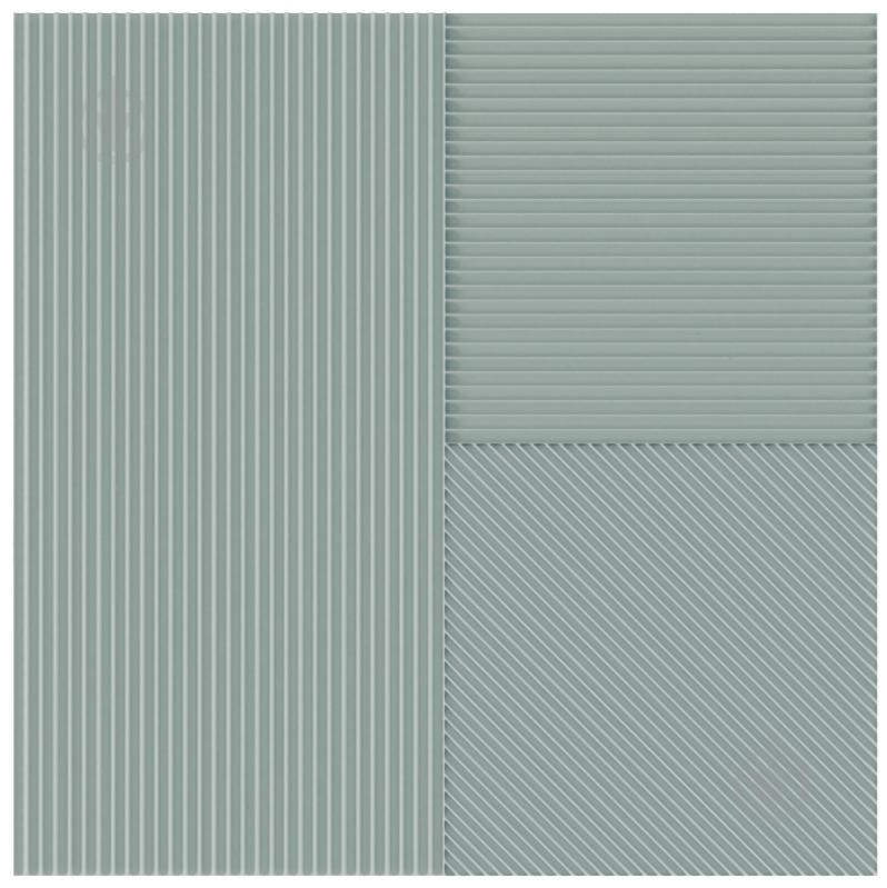Плитка Harmony by PERONDA Lins mint 20x20 см - фото 1