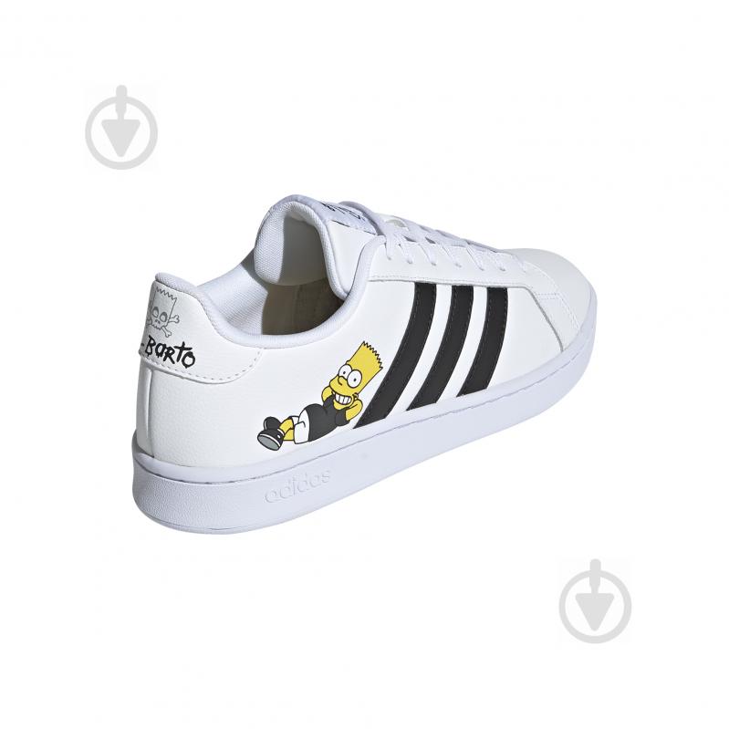 Кроссовки мужские демисезонные Adidas GRAND COURT H02555 р.47 1/3 белые - фото 10