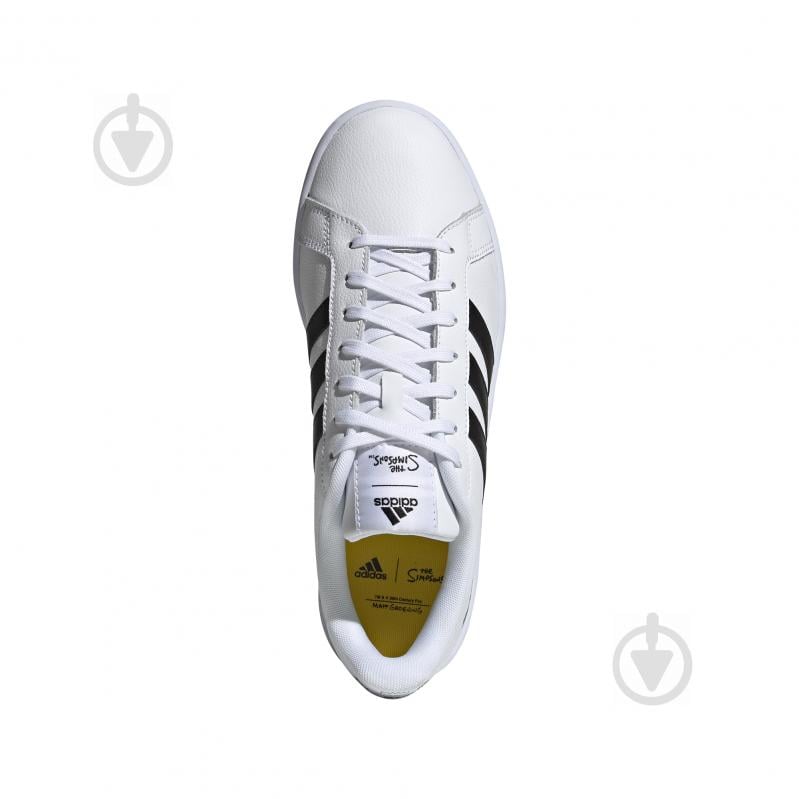 Кроссовки мужские демисезонные Adidas GRAND COURT H02555 р.47 1/3 белые - фото 8