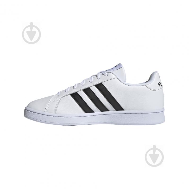 Кроссовки мужские демисезонные Adidas GRAND COURT H02555 р.47 1/3 белые - фото 9