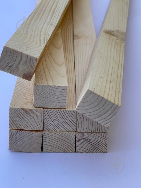 Брусок цельная конструкция 30х40х1000 мм сосна - фото 2 Брусок цельная конструкция 30х40х1000 мм сосна - фото 2