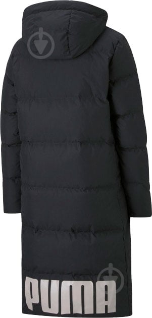 Пуховик Puma Long Oversized Down Coat 58222301 р.XS черный - фото 2