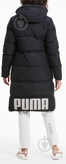 Пуховик Puma Long Oversized Down Coat 58222301 р.XS черный - фото 4