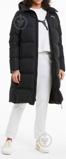 Пуховик Puma Long Oversized Down Coat 58222301 р.XS черный - фото 5