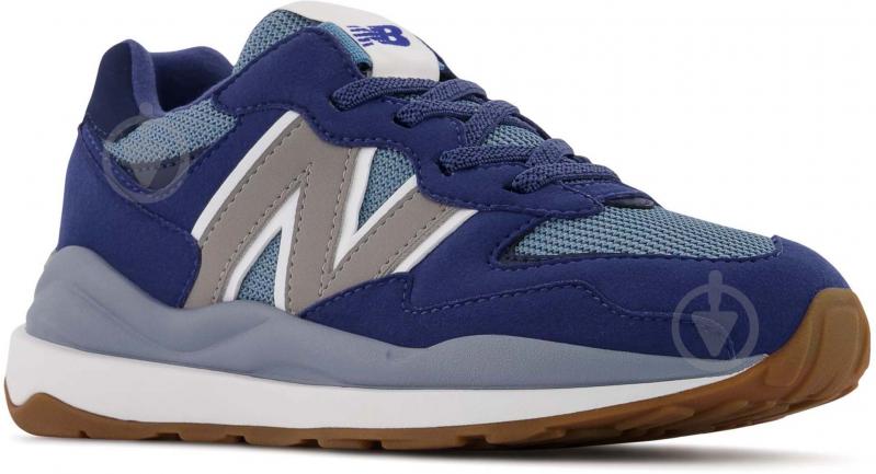 Кроссовки New Balance PV5740BD р.32,5 синие - фото 4