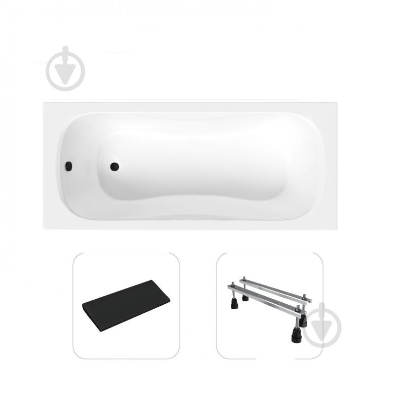 Ванна акрилова Helmken Edelva 58S625452M 137,5х70 см комплект 3 в 1 - фото 1 Ванна акрилова Helmken Edelva 58S625452M 137,5х70 см комплект 3 в 1 - фото 1