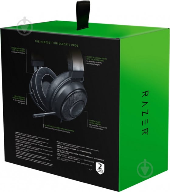 Наушники Razer Kraken black (RZ04-02830100-R3U1) - фото 5