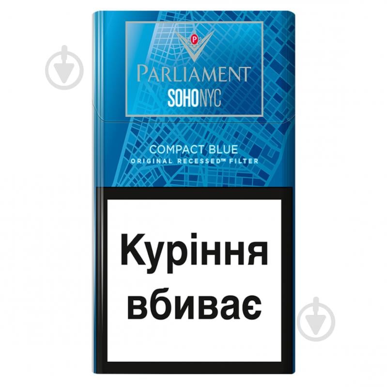 Сигареты Parliament Soho NYC Compact Blue (4823003215204) - фото 1