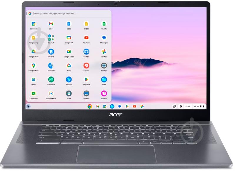 Ноутбук Acer Chromebook Plus CB515-2HT 15,6" (NX.KNYEU.003) steel gray - фото 1