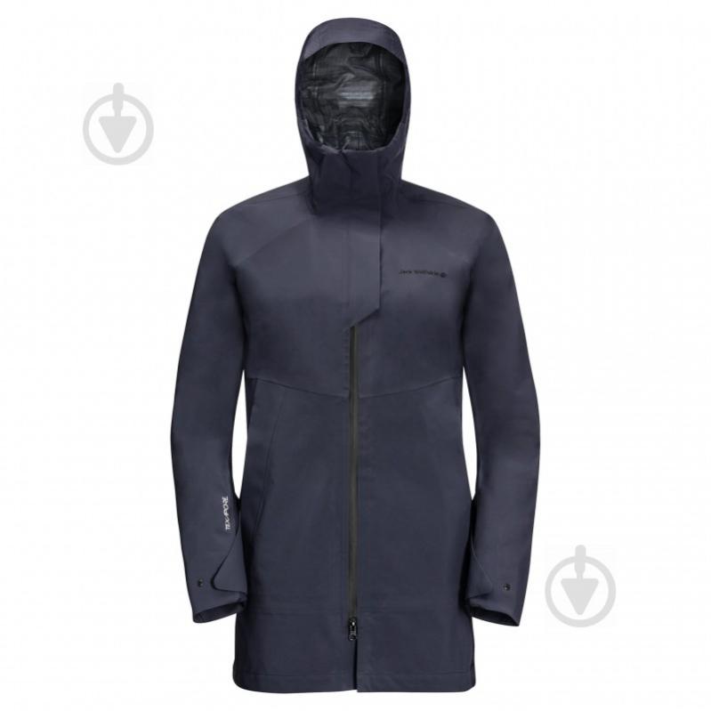 Куртка жіноча демісезонна Jack Wolfskin Athletic Coat W 1114791-1388 р.L графітова - фото 1