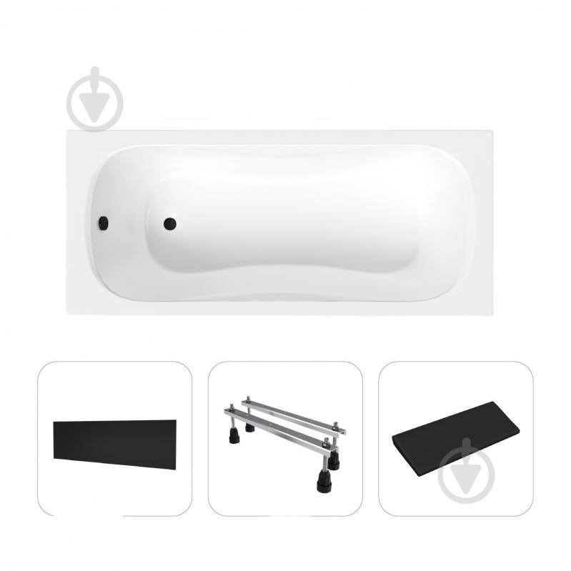 Ванна акриловая Helmken Edelva 0P276597Y2 137,5х70 см комплект 4 в 1 - фото 1 Ванна акриловая Helmken Edelva 0P276597Y2 137,5х70 см комплект 4 в 1 - фото 1