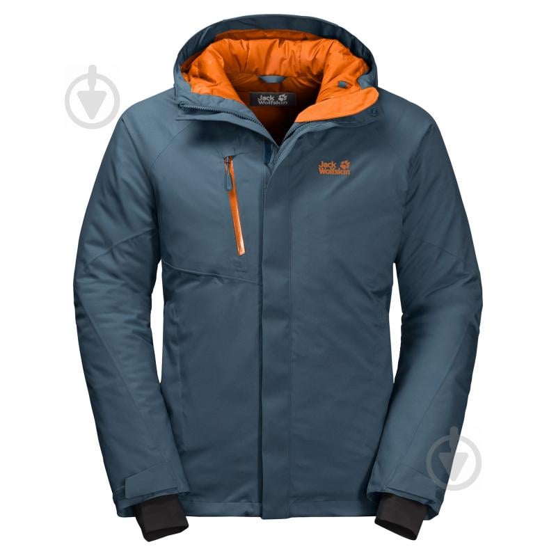 Куртка мужская зимняя Jack Wolfskin Troposphere Jacket M 1111711-1249 р.M синяя - фото 1