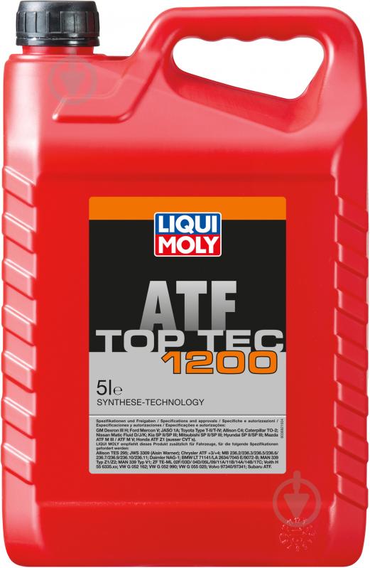 Мастило трансмісійне Liqui Moly TOP TEC ATF 1200 5 л(8040) - фото 1