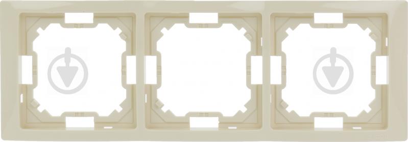 Рамка трехместная Simon Basic Neos универсальная кремовый BMRC3/12 - фото 1