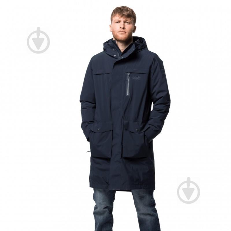 Куртка чоловіча зимова Jack Wolfskin Cold Bay Parka M 1113671-1010 р.M синя - фото 1