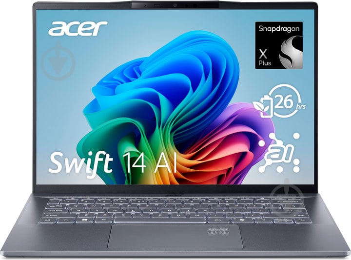 Ноутбук Acer Swift 14 AI SF14-11 14,5" (NX.KZXEU.001) grey - фото 1