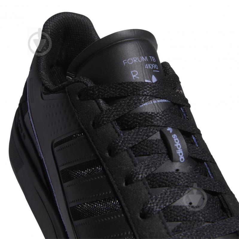 Кроссовки мужские зимние Adidas FORUM TECH BOOST Q46358 р.42 2/3 черные - фото 10