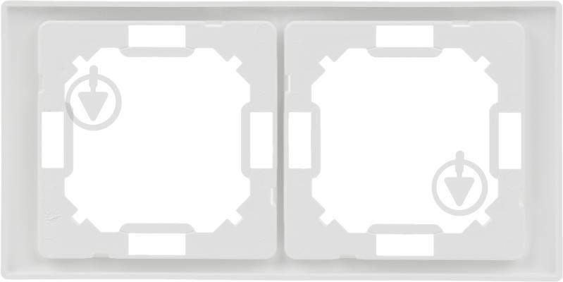 Рамка двухместная Simon Basic Neos универсальная белый BMRC2/11 - фото 2