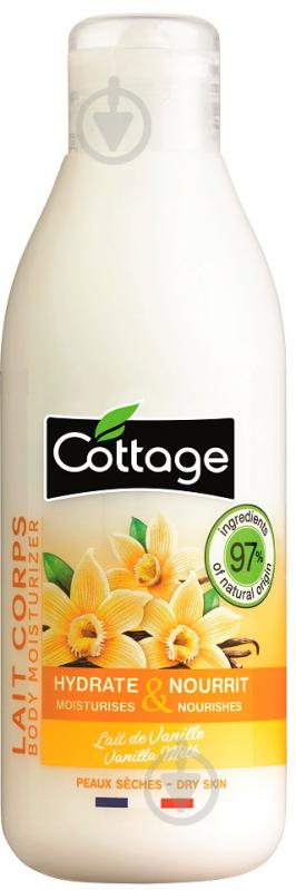 Молочко для тіла Cottage Vanilla Milk 200 мл - фото 1