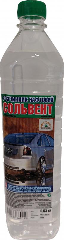 Розчинник Сольвент Хімреактив 0,63 кг - фото 1 Розчинник Сольвент Хімреактив 0,63 кг - фото 1