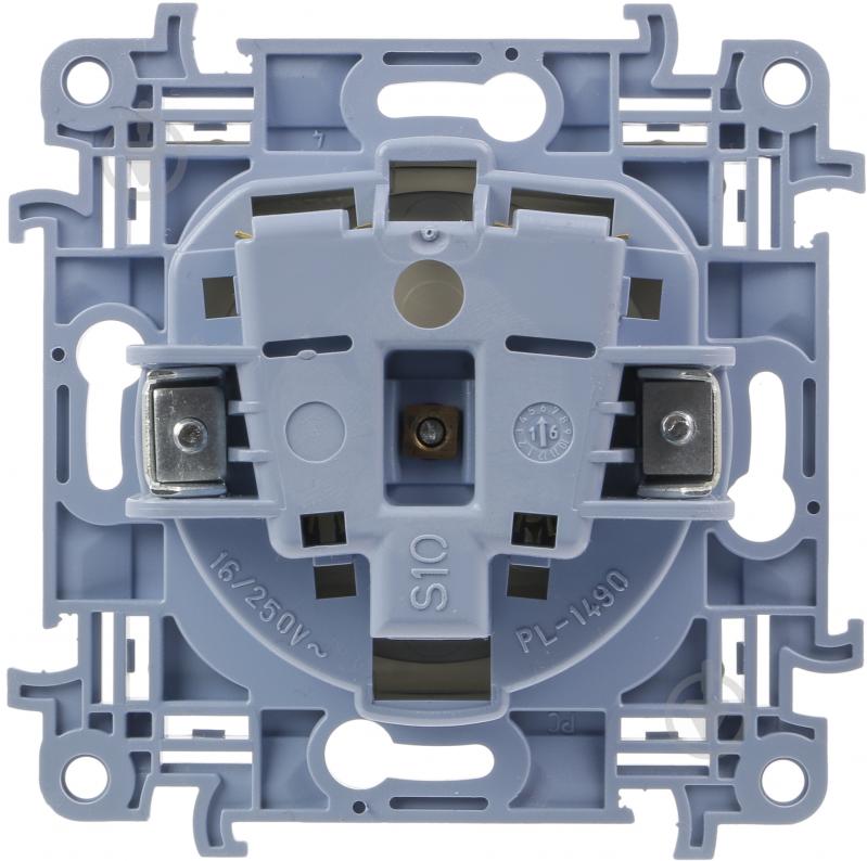 Розетка без заземления Simon 10 без шторок кремовый CG1.01/41 - фото 3