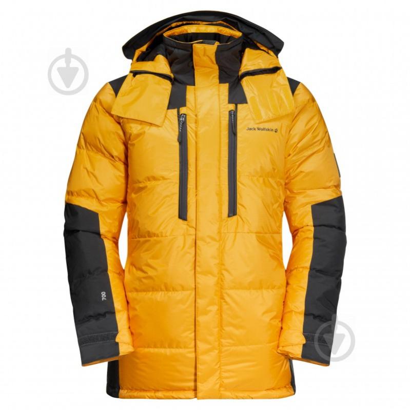 Пуховик чоловічий зимовий Jack Wolfskin The Cook Parka 1201914-3802 р.XXL жовтий - фото 2