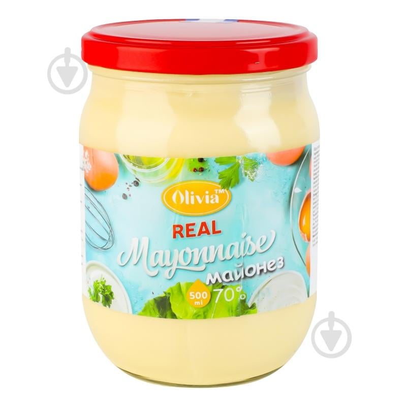 Майонез Олівія 70% Real Mayonnaise 500 мл - фото 6