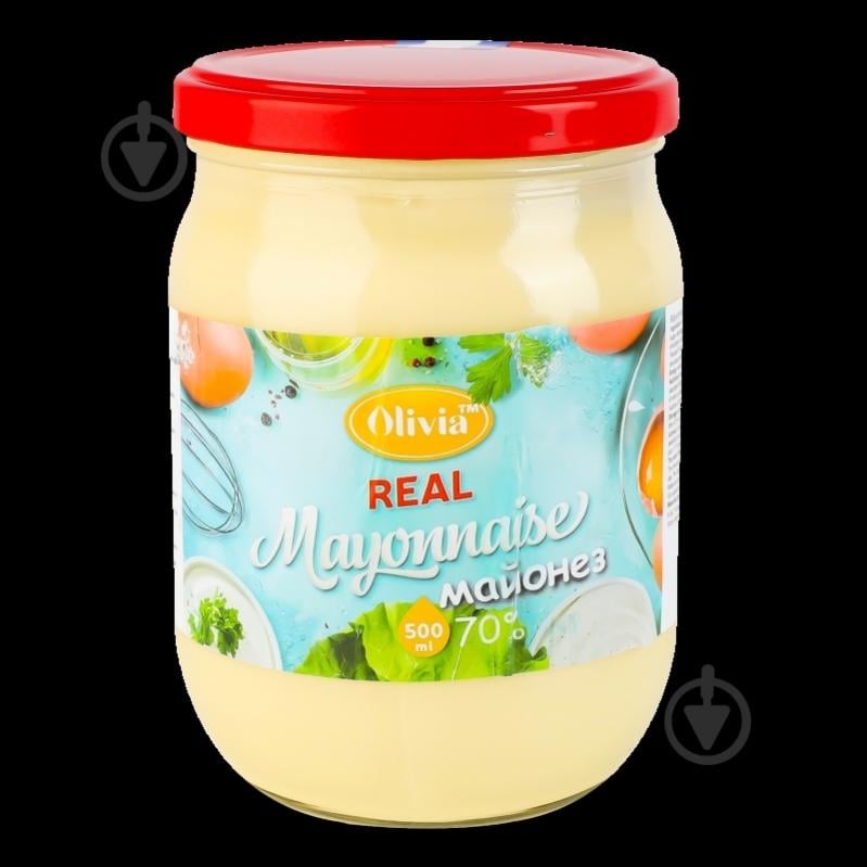 Майонез Олівія 70% Real Mayonnaise 500 мл - фото 7