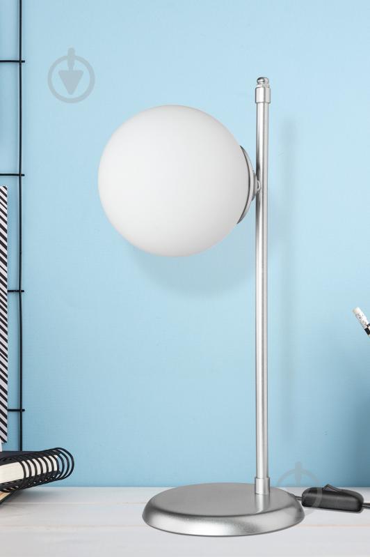 ВІТРИНА! Настільна лампа Luna Dolphin 1xE27 хром MDL.4754 - фото 3 ВІТРИНА! Настільна лампа Luna Dolphin 1xE27 хром MDL.4754 - фото 3