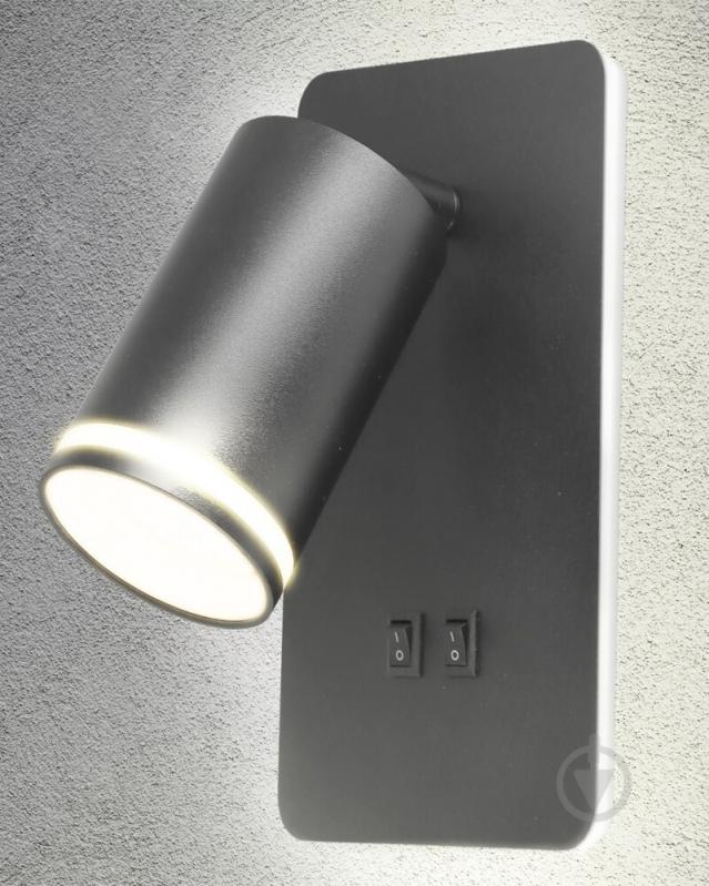 Бра Goldlux 10 Вт черный 324368 - фото 3