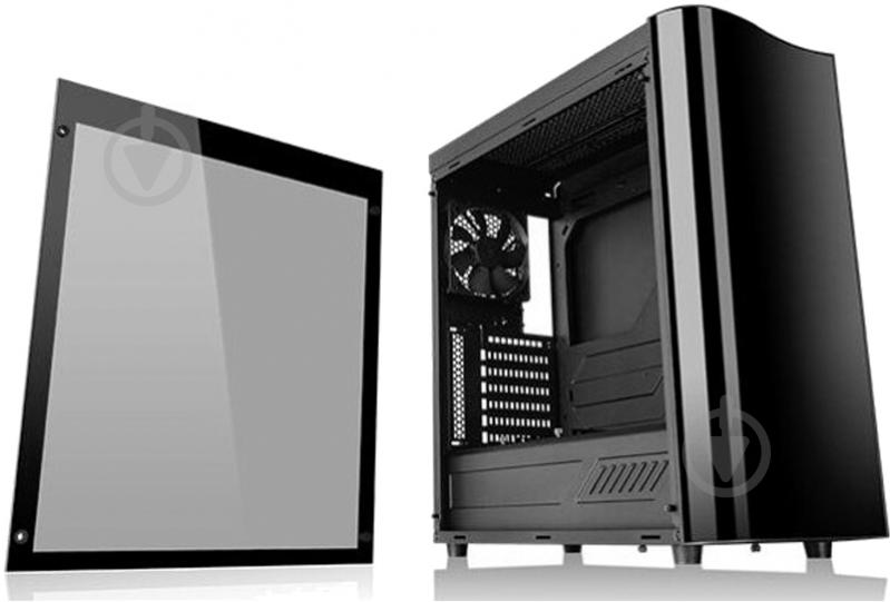 Корпус Thermaltake View 22 Tempered Glass Edition Black (CA-1J3-00M1WN-00) - фото 8