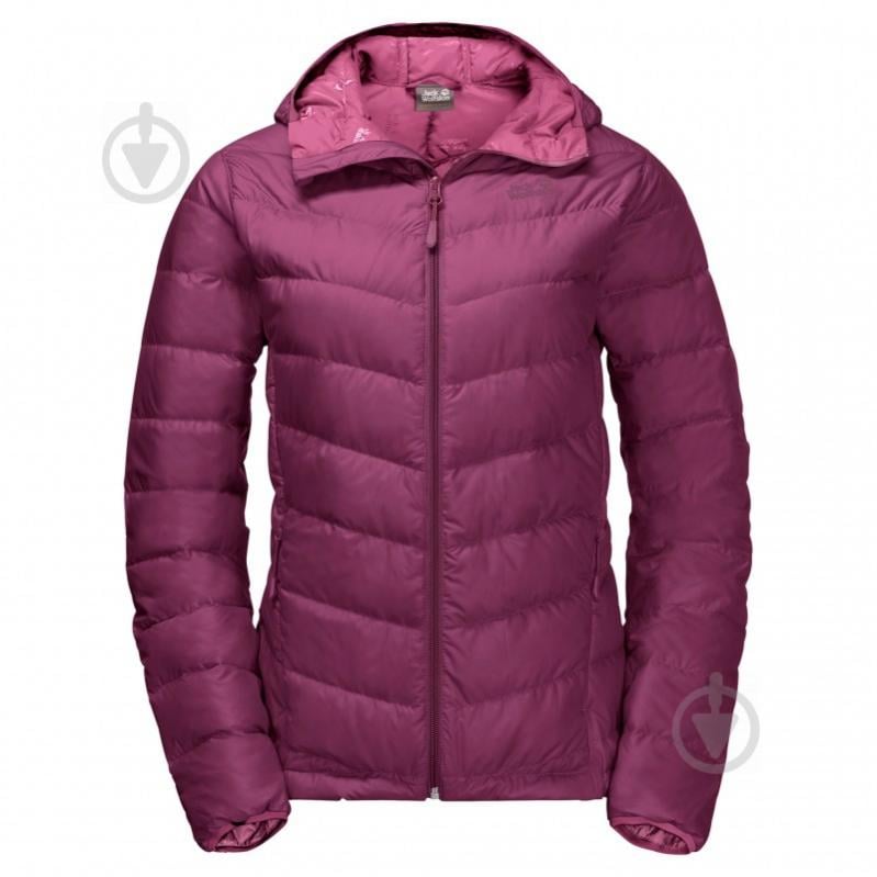 Пуховик жіночий демісезонний Jack Wolfskin Helium Women 1203641-1014 р.M рожевий - фото 1