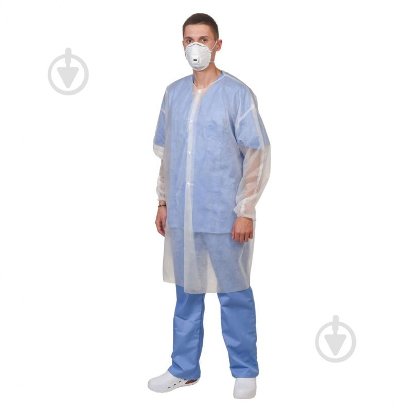 Халат полипропиленовый BeSafe р. XXL 01-01 - фото 2 Халат полипропиленовый BeSafe р. XXL 01-01 - фото 2