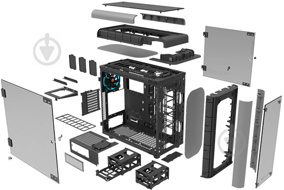 Корпус Thermaltake Level 20 GT Black (CA-1K9-00F1WN-00) - фото 22