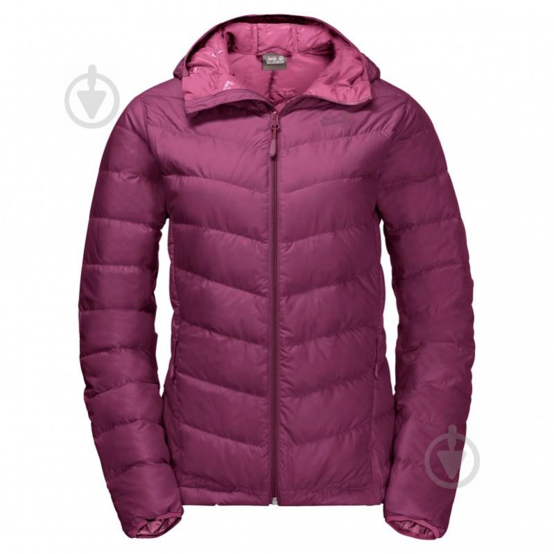 Пуховик жіночий демісезонний Jack Wolfskin Helium Women 1203641-1014 р.S рожевий - фото 1