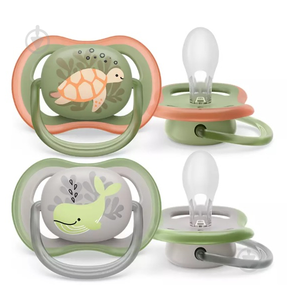 Пустушка ортодонтична Philips Avent Ultra Air 6-18 міс. 2 шт. SCF085/60 - фото 1